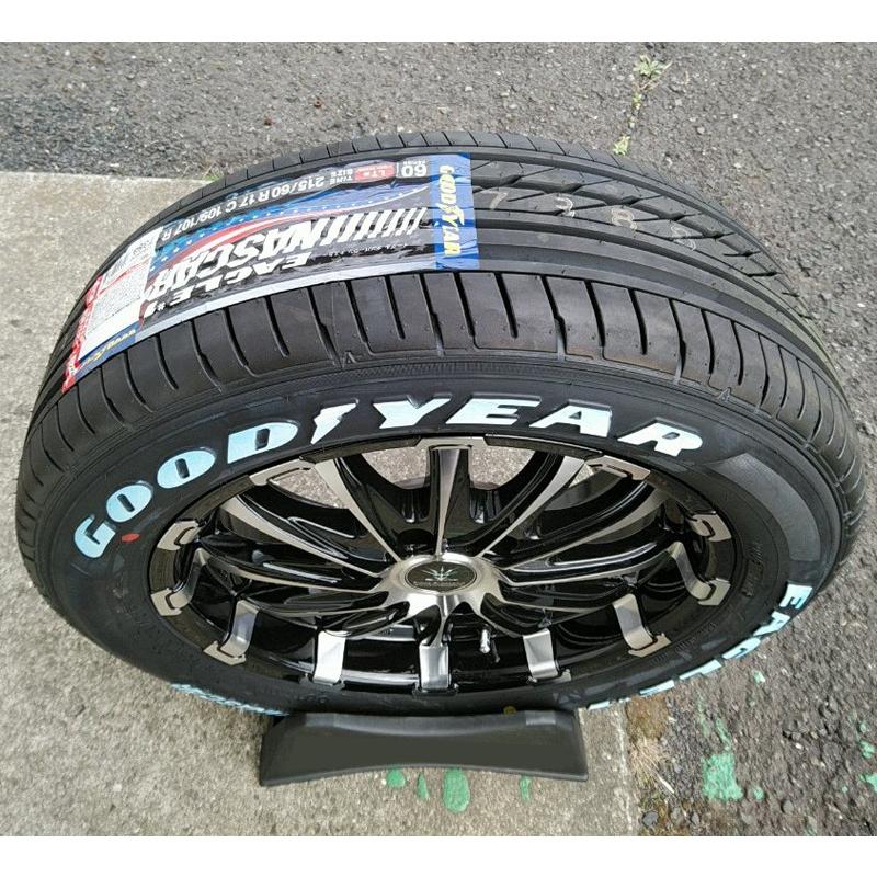 グッドイヤー　ナスカー　215/60r17 中古品　2本　ハイエース TOYO TIRES（トーヨータイヤ） ハイエース 200系 タイヤホイールセット