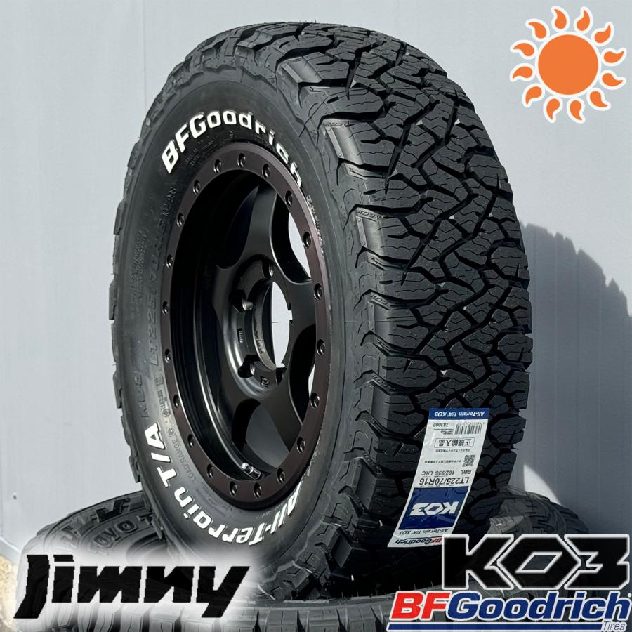 ジムニー 16インチタイヤホイールセット BDX05 16×5.5J +20 ジムニー 16インチタイヤホイールセット BDX05 16×5.5J +20
