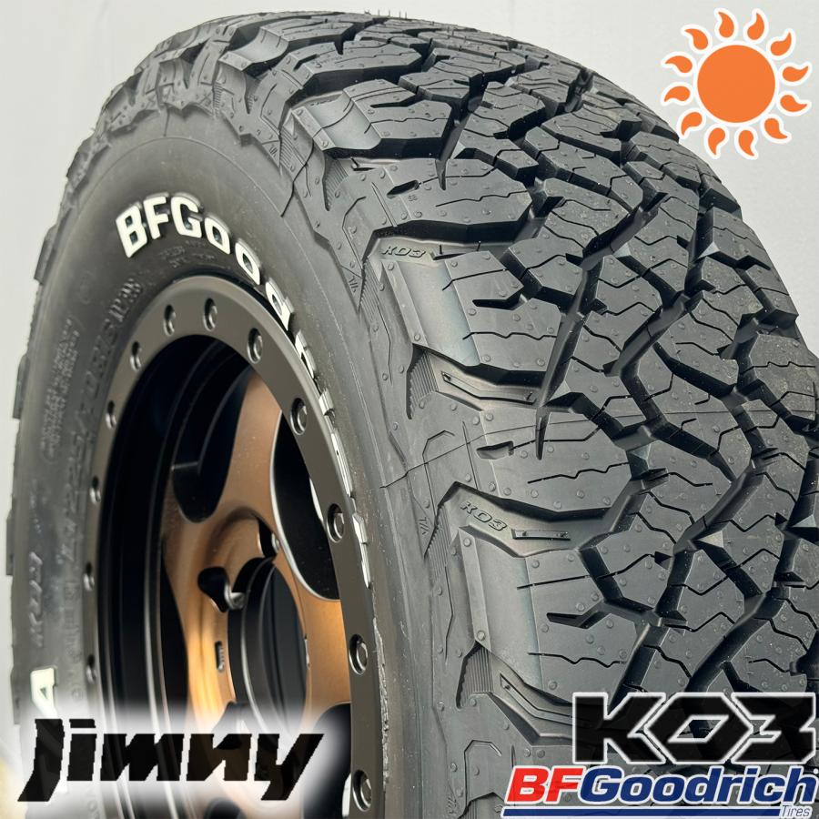 ジムニー JB64 JB23 16インチ タイヤホイール 4本セット BDX05 BF