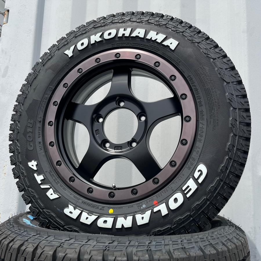 GEOLANDAR 新品4本セット ジムニー タイヤホイールセット ヨコハマ