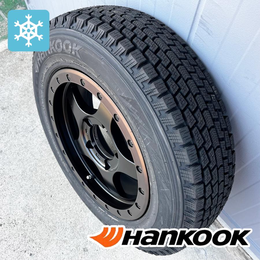ジムニー　バリ山　ハンコック　ダイナプロ175/80R16ホイール付き 4本 Dynapro icept ジムニー用 【2023年製】 Hankook 175/80R16 91Q