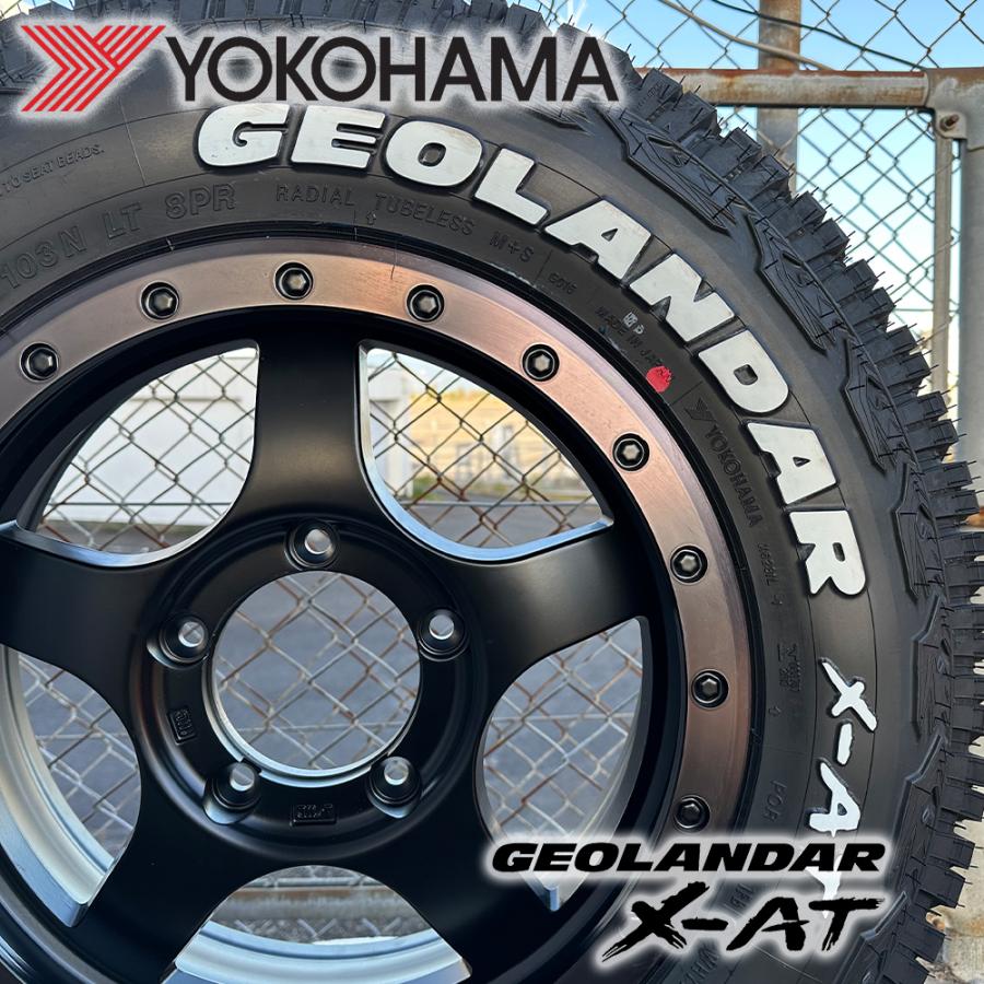 GEOLANDAR 純正車高OK ジムニー JB64 現行 タイヤホイールセット 新品4