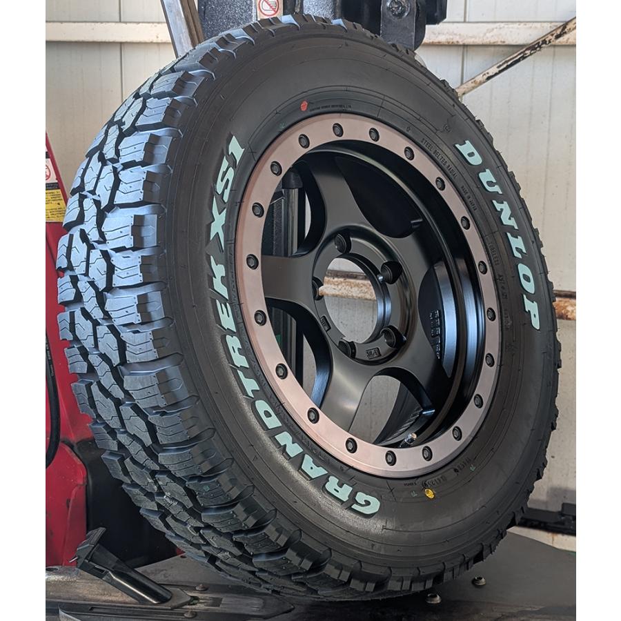 グラントレックXS1 215/70R16 5本スタッドレスホワイトレタージムニー GRANDTREK JB64 ジムニー スタッドレス 16インチ ダンロップ グラン