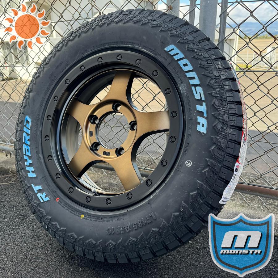 MONSTA TYRES ジムニー JB64 JB23 JA12 JA11 タイヤホイール 16インチ