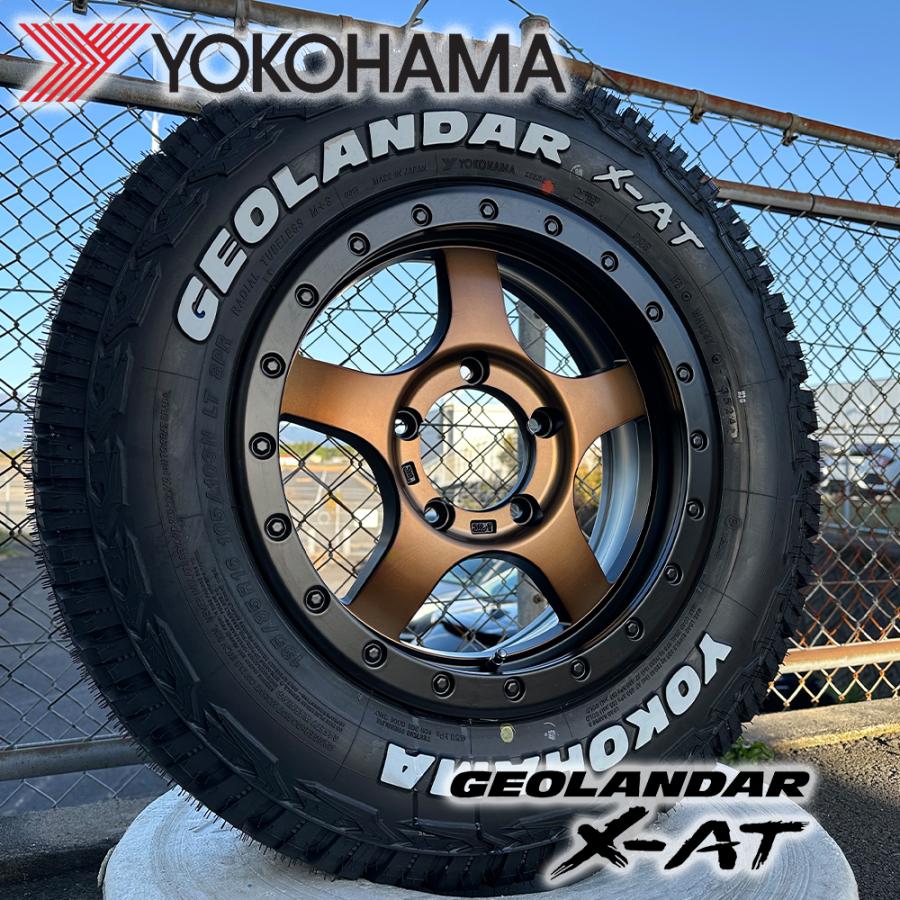GEOLANDAR ジムニー JB64 JB23 タイヤホイール 16インチ ヨコハマ