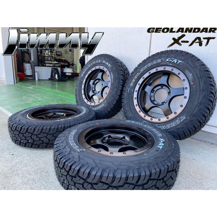 GEOLANDAR 【背面用付き 5本セット】ジムニー JB64 JB23 JB22