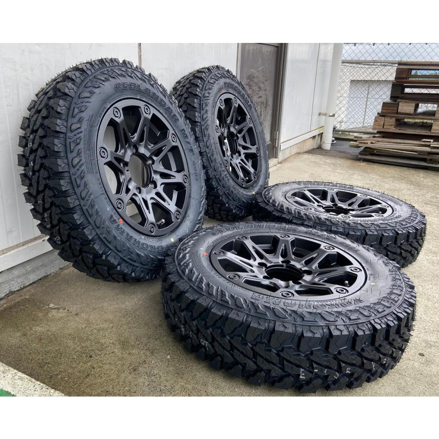 GEOLANDAR ジムニー JB64 JB23 JB22 JA12 背面用付き（5本set）タイヤ