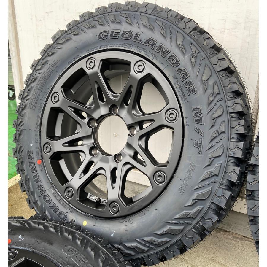 GEOLANDAR ジムニー JB64 JB23 JB22 JA12 背面用付き（5本set）タイヤ