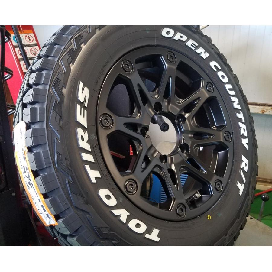 5月入荷 ジムニー JB23 JB64 16インチ Bounty Collection BDX08 トーヨー オープンカントリー RT 185/85R16 ホワイトレター タイヤホイールセット｜wat