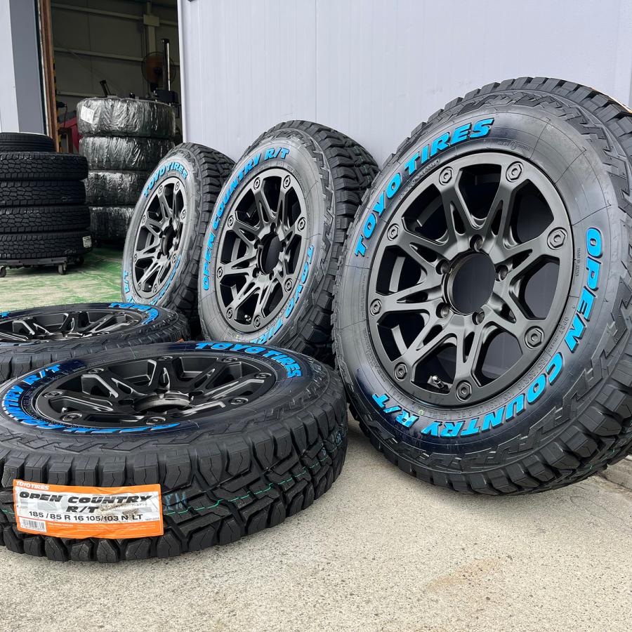 OPEN COUNTRY 新品 5本セット ジムニー タイヤホイール 背面用付き
