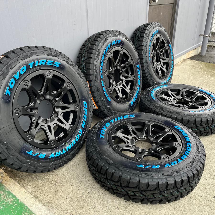 OPEN COUNTRY 【新品5本セット】ジムニー アルミホイール タイヤセット