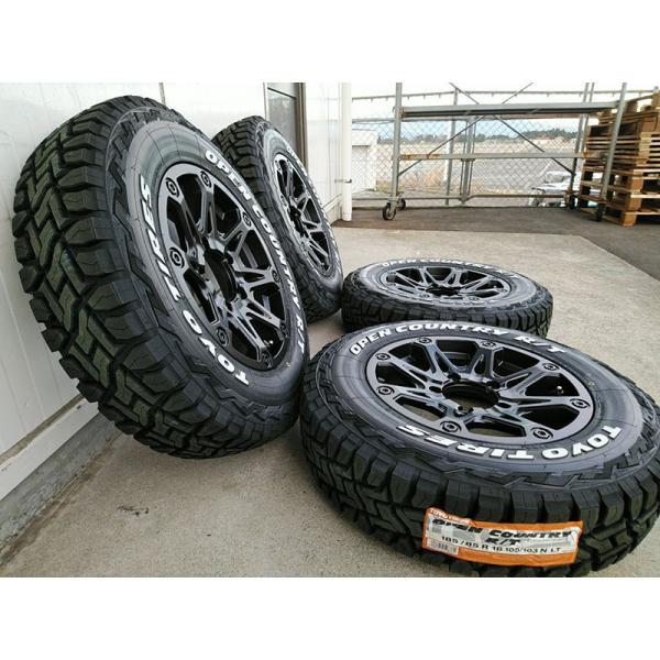 OPEN COUNTRY 5本セット ジムニー 16インチ タイヤホイール BDX08