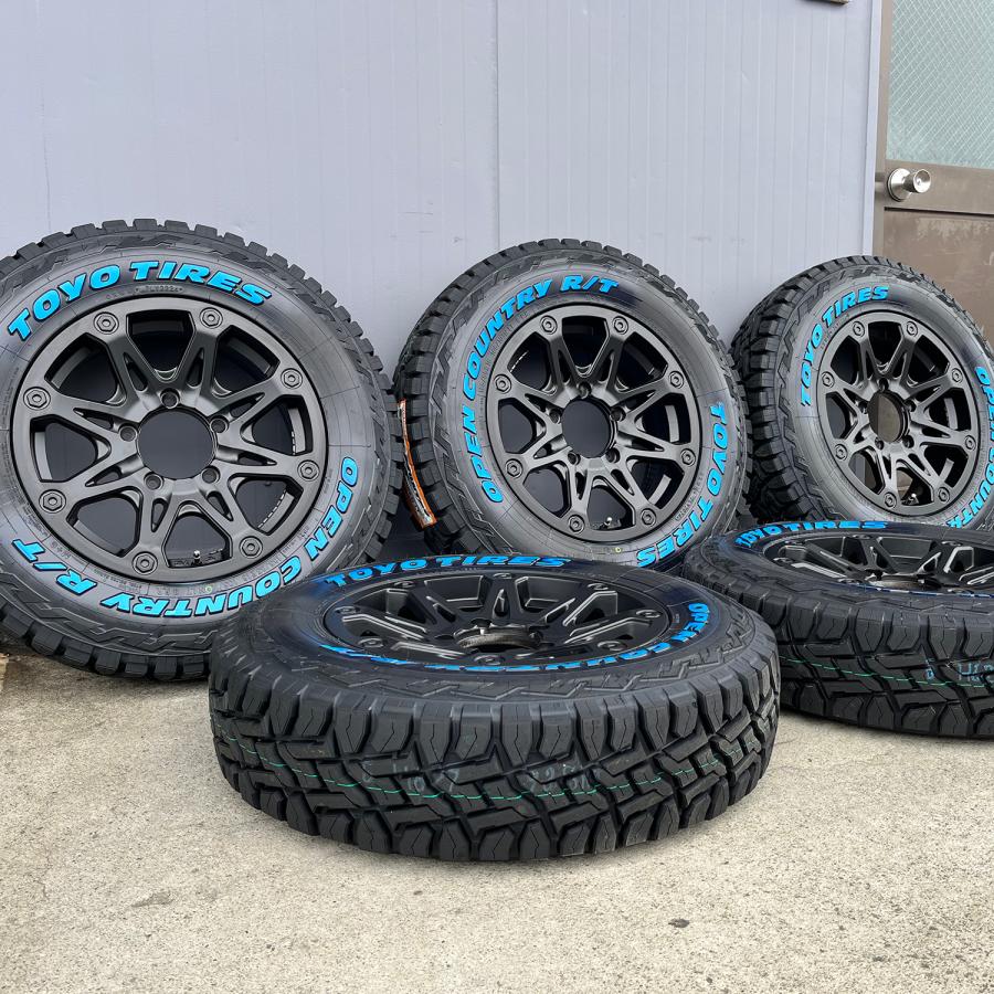 OPEN COUNTRY ジムニー タイヤホイール 5本セット 背面用付き JB23