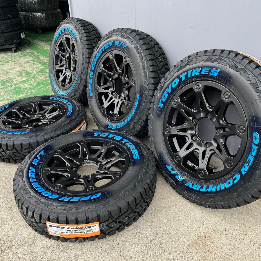 ジムニー　タイヤホイールセット　JB23　2本 OPEN COUNTRY ジムニー タイヤホイール 5本セット 背面用付き JB23