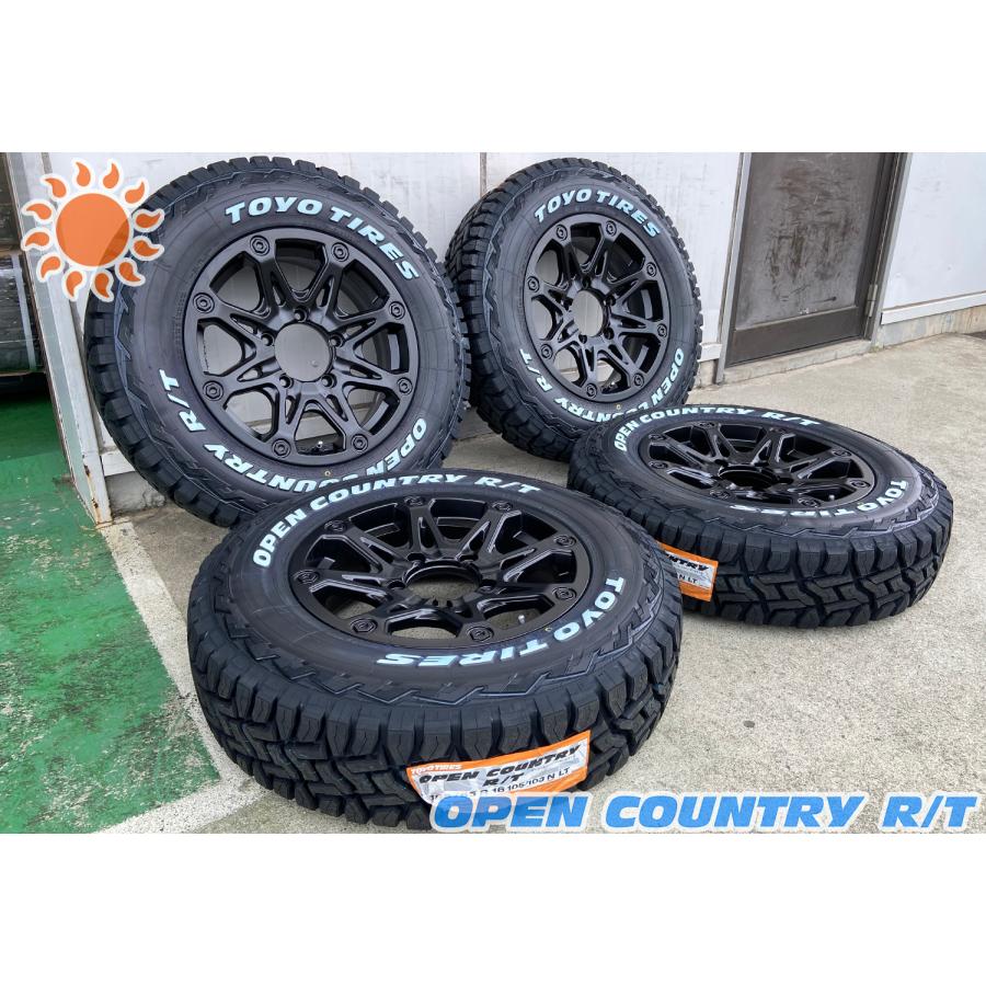 OPEN COUNTRY ジムニー 4本セット 185/85R16 ホワイトレター トーヨー