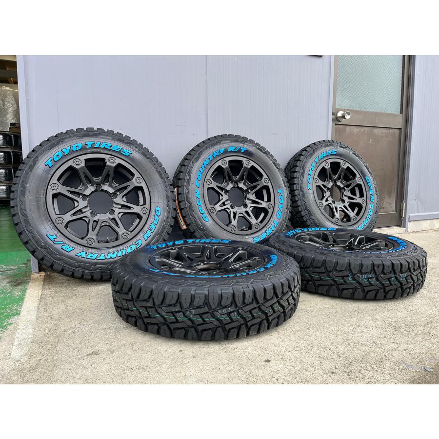 バウンティコレクション　18インチ ホイールタイヤセット トーヨータイヤ OPEN COUNTRY ジムニー タイヤホイール 5本セット JB23 JB64 16インチ