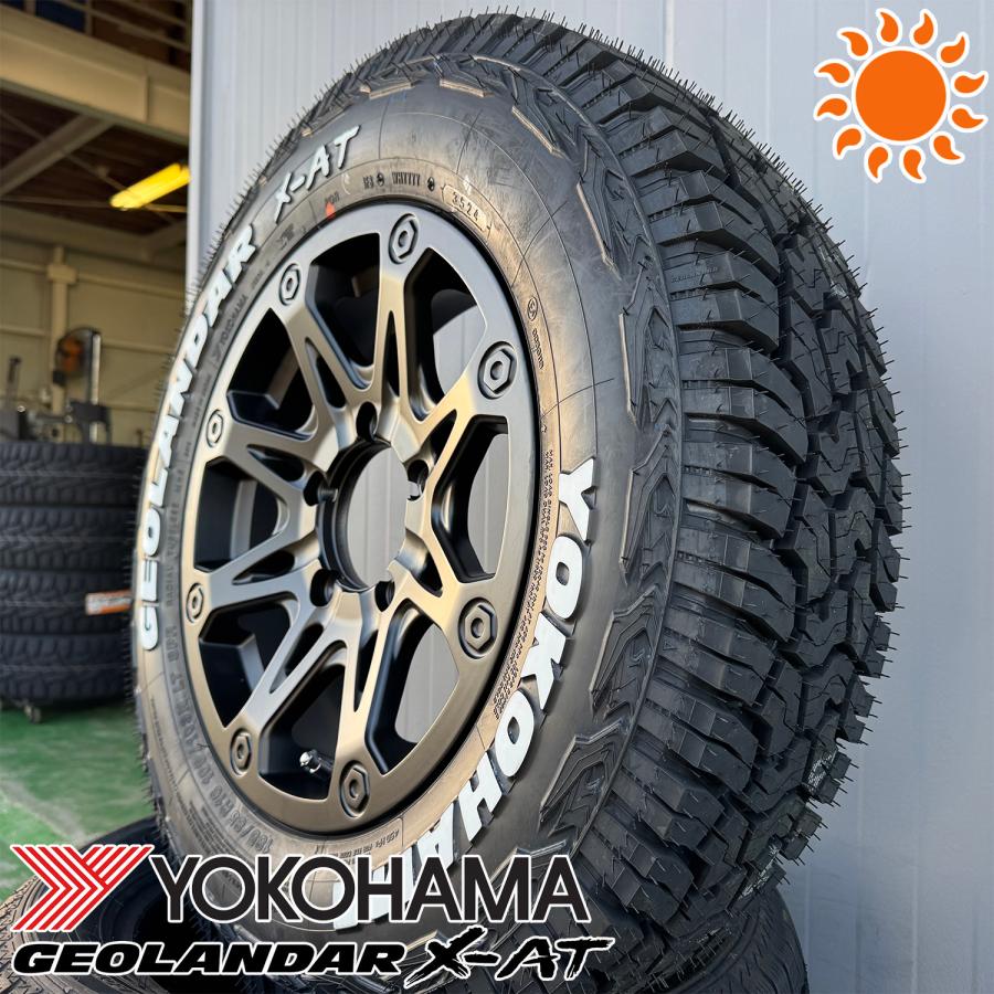 GEOLANDAR ジムニー JB64 JB23 タイヤホイール 4本セット GEOLANDAR ジムニー JB64 JB23 タイヤホイール 4本セット