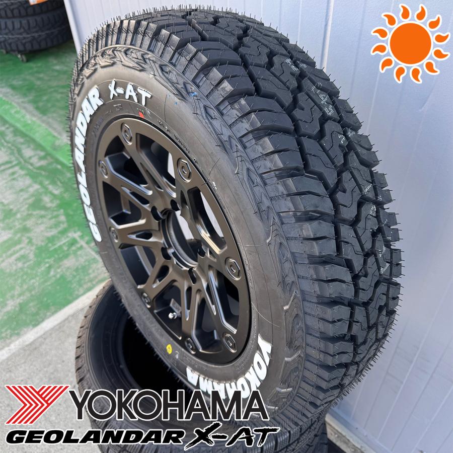 GEOLANDAR 夏タイヤセット ジムニー JB64 タイヤホイールセット