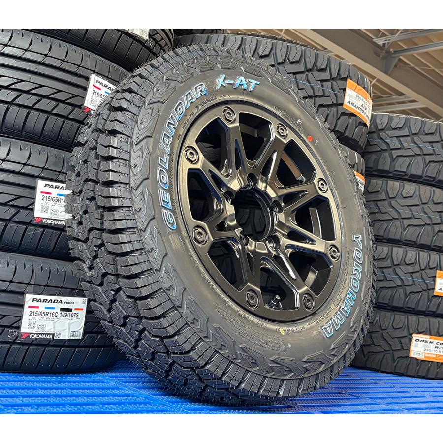 ジムニー 【新品4本】 タイヤホイール セット ヨコハマ ジオランダー X