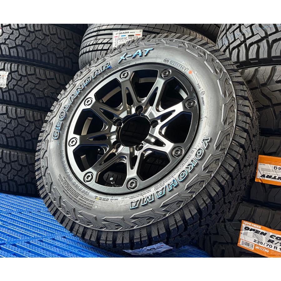 ジムニー 16インチ BDX08 タイヤホイール セット 新品 4本 ヨコハマ