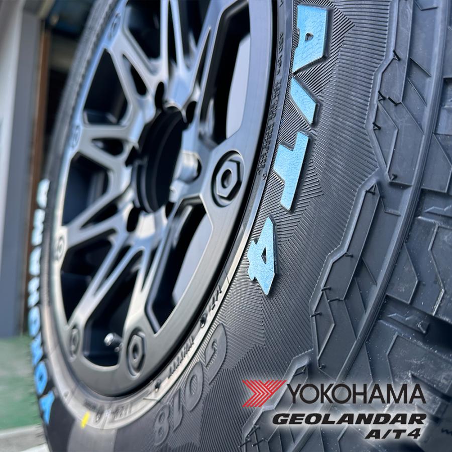 ジムニー　ジオランダー185/85R16 ホイール4本セット ジムニー JB64 YOKOHAMA ヨコハマ ジオランダー A/T4 G018 185