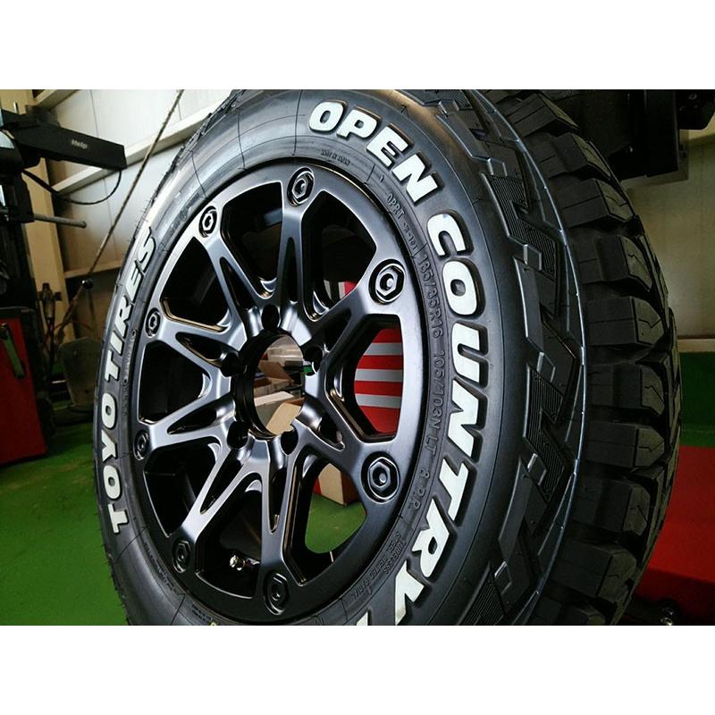 OPEN COUNTRY ジムニー JB23 JB64 タイヤホイール 16インチ BDX08