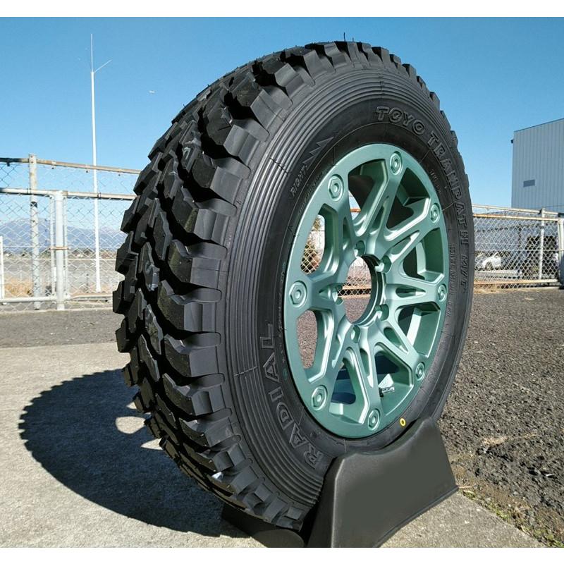 Jimny ジムニー タイヤホイールセット BDX08 マットグリーン 16インチ  