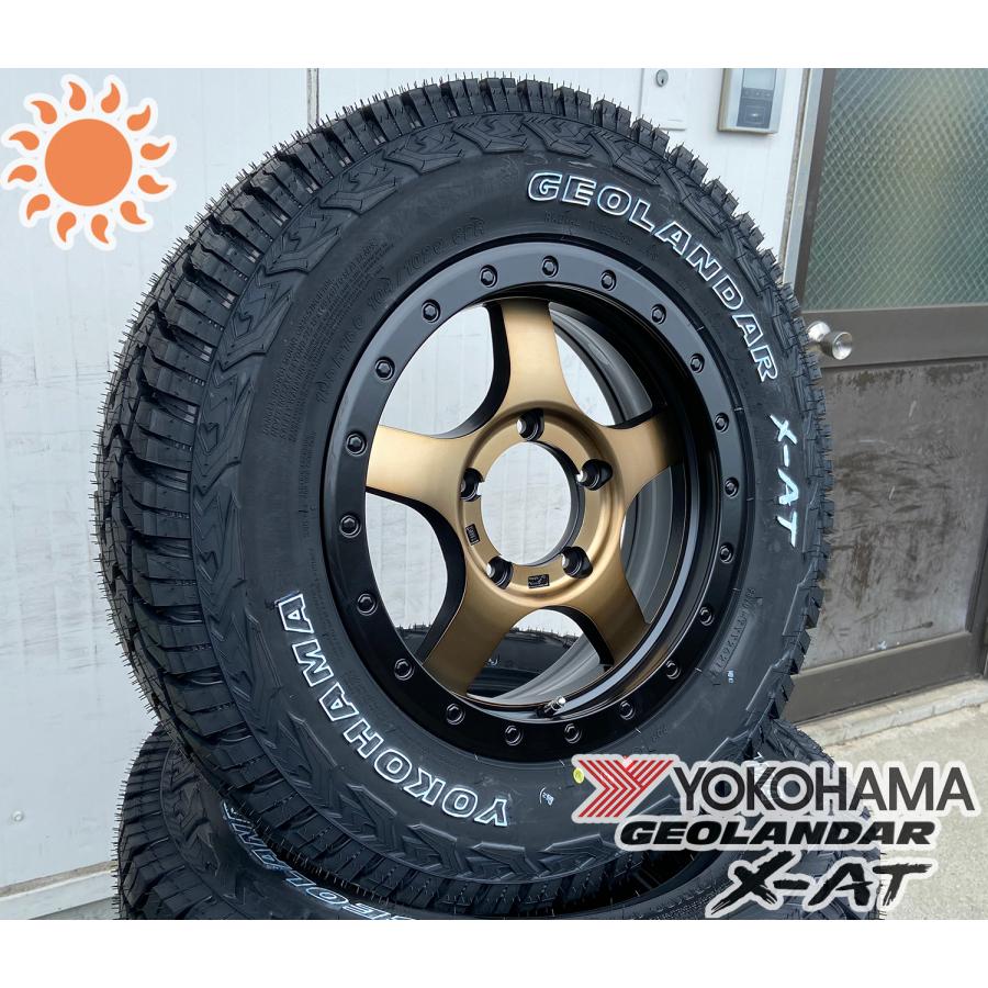GEOLANDAR 夏タイヤセット 4本組 ジムニー JB64 16インチ タイヤ