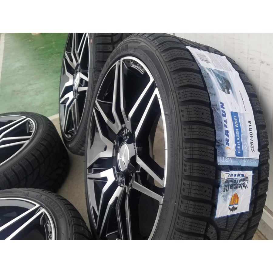 即納 スタッドレス ベンツ CLA(C117) サイレン ICE BLAZER WSTX 225/40R18 18インチ 新品タイヤホイールセット １台分｜wat｜11