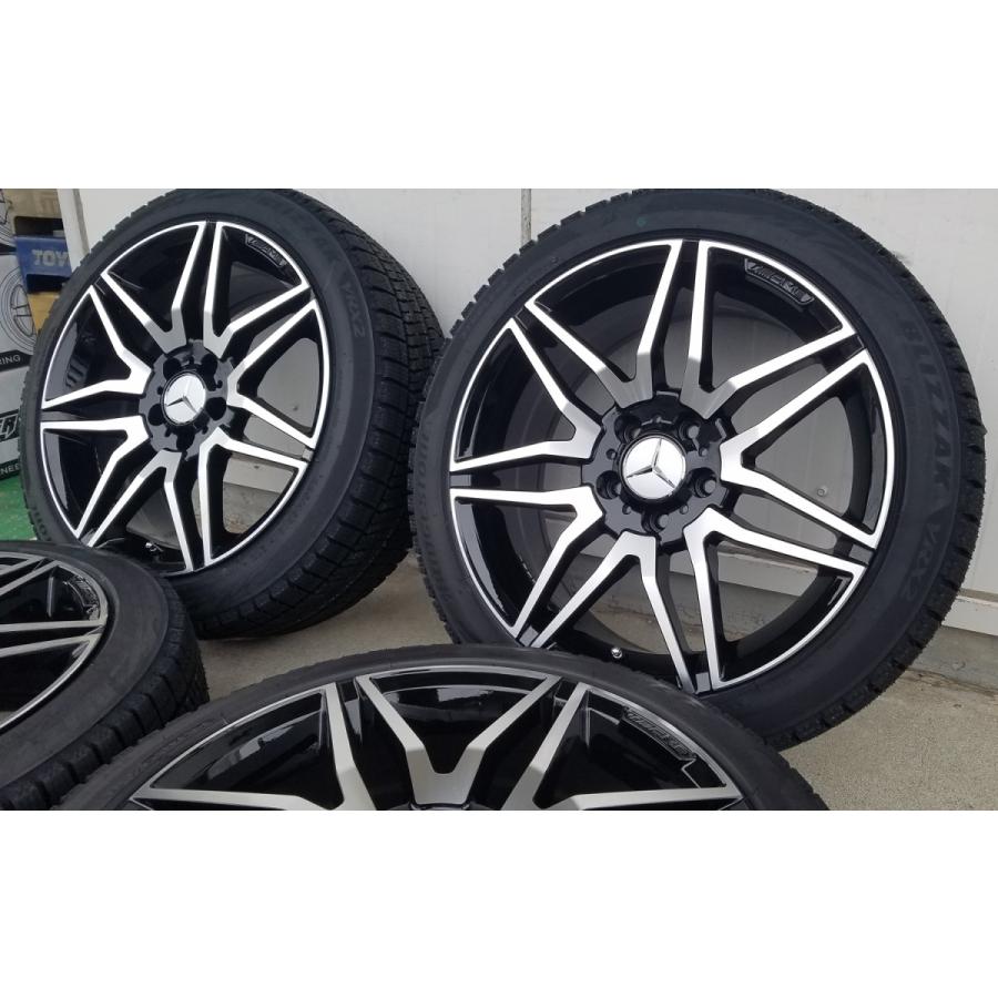 国産スタッドレス ベンツ Aクラス Ｂクラス W246 Cクラス W204 ブリヂストン VR-X2 225/40R18 18インチ 新品タイヤホイールセット １台分｜wat｜07