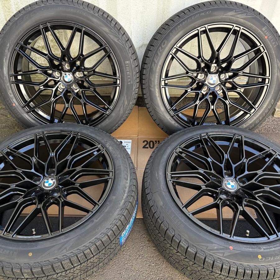 【とっつあん】BMW X3 スタッドレス245/50R18 ホイールセット BMW X3(G01) X4(G02) 20インチ スタッドレスタイヤ ホイールセット