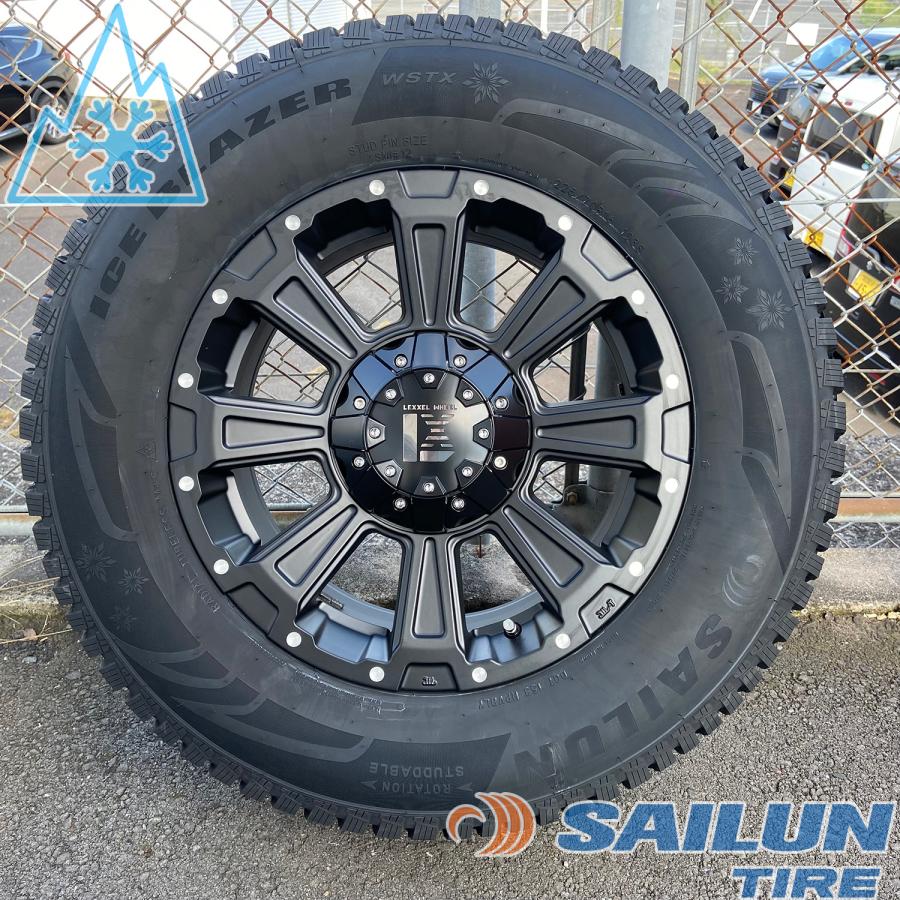 ICE BLAZER 即納 スタッドレスタイヤホイールセット デリカ D5 RAV4 