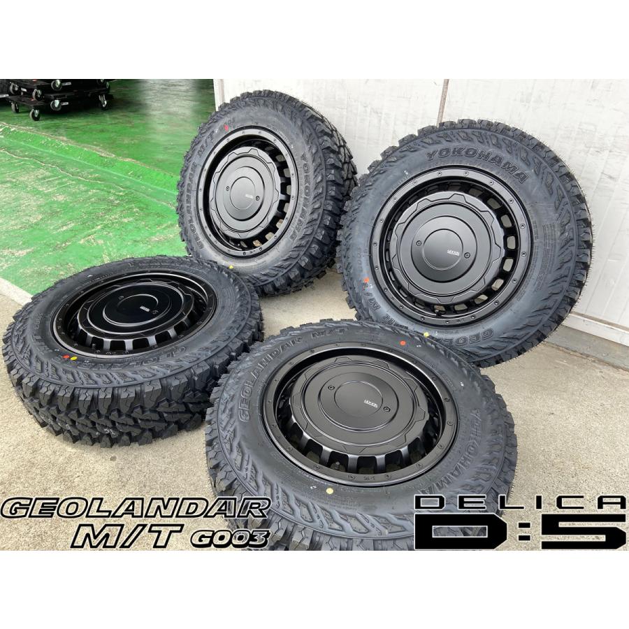 D5 デリカ エクストレイル クロスロード CX5 RAV4 16インチ LEXXEL SwaGGer Old style スワッガー ヨコハマ ジオランダー MT G003 225/75R16 215/70R16_2
