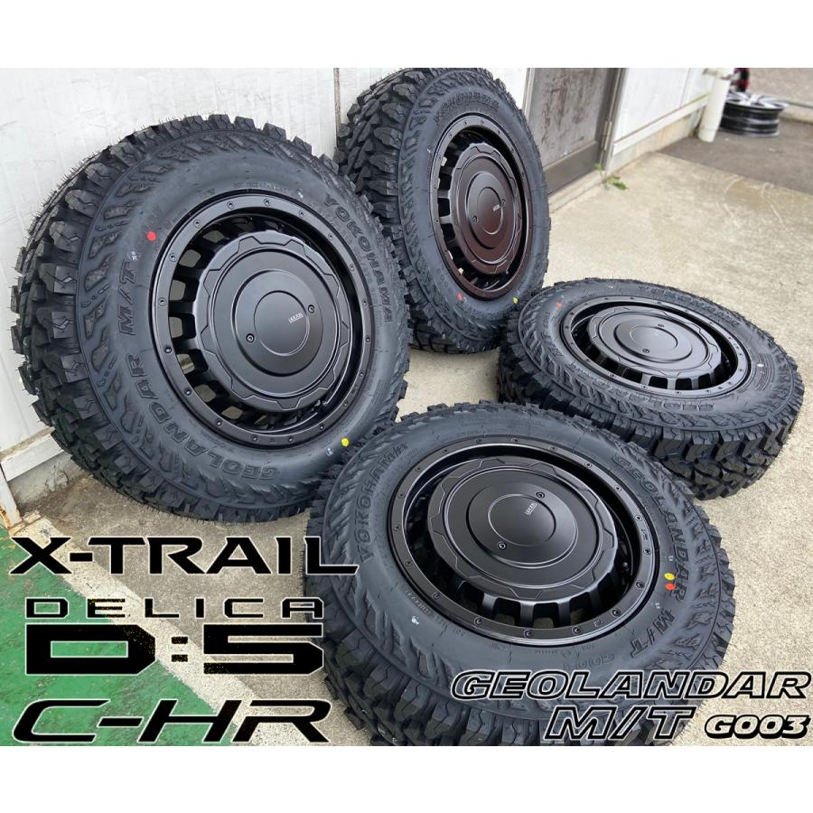 D5 デリカ エクストレイル クロスロード CX5 RAV4 16インチ LEXXEL SwaGGer Old style スワッガー ヨコハマ ジオランダー MT G003 225/75R16 215/70R16_4