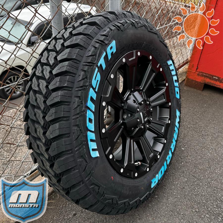 MONSTA TYRES マッドタイヤ ホイールセット 16インチ デリカD5 MONSTA TYRES マッドタイヤ ホイールセット 16インチ デリカD5