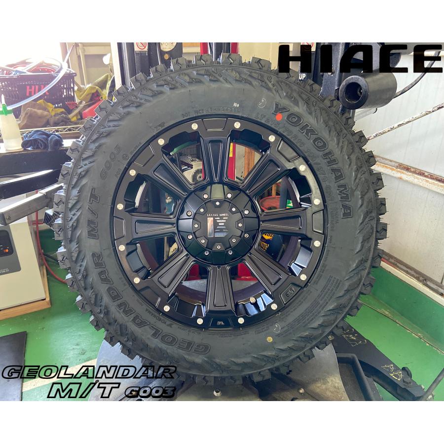 632 Yokohama 16インチ ホイール・タイヤ4本セット ハイエース 632 Yokohama 16インチ ホイール・タイヤ4本セット ハイエース