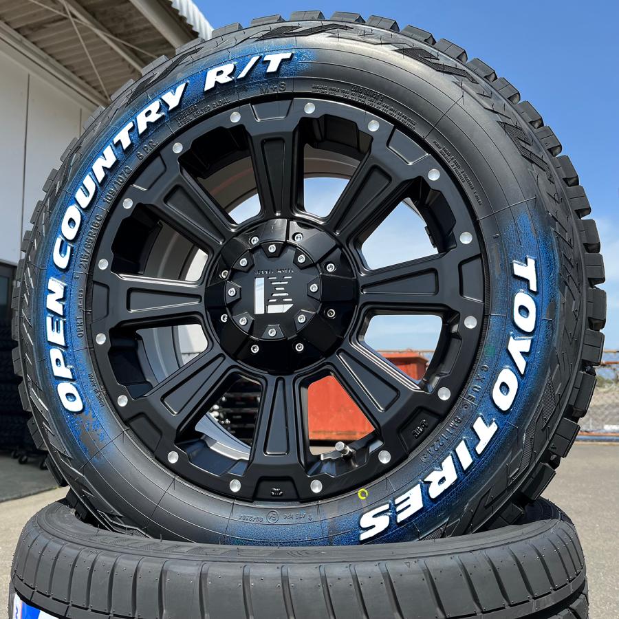 OPEN COUNTRY R/T 16インチタイヤセット　ハイエース OPEN COUNTRY 車検対応 200系ハイエース HIACE タイヤ ホイール セット