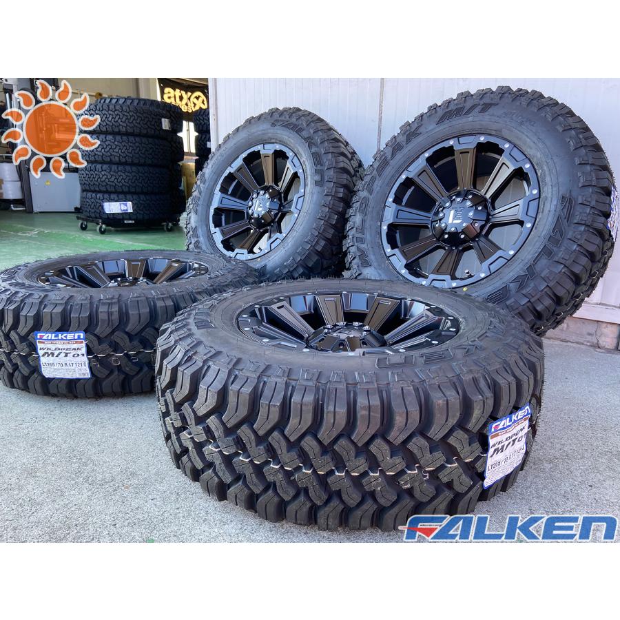WILDPEAK 夏タイヤセット ラングラー JL JK タイヤホイールセット 17
