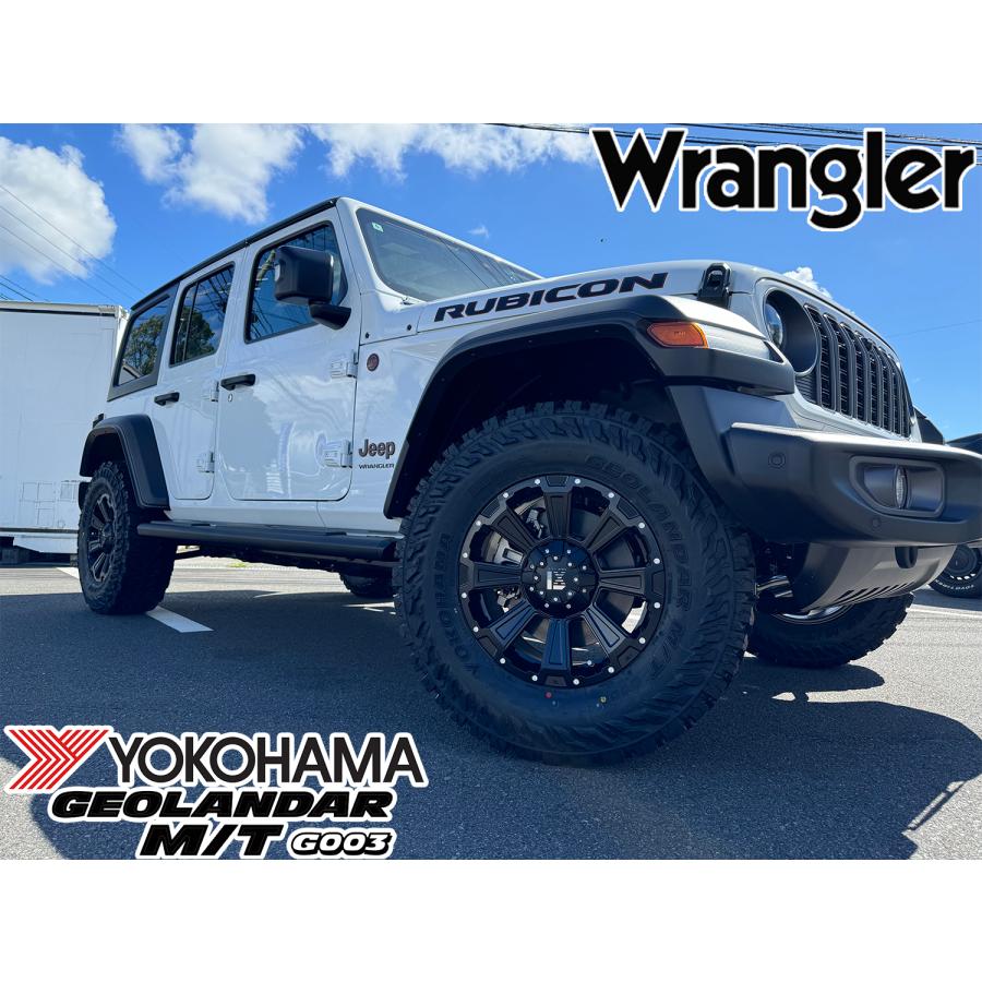 JEEPランクルなど4WDに285/70R17 オフロードタイヤ 4本セット GEOLANDAR 夏タイヤセット JL JK ラングラー タイヤ ホイールセット 17