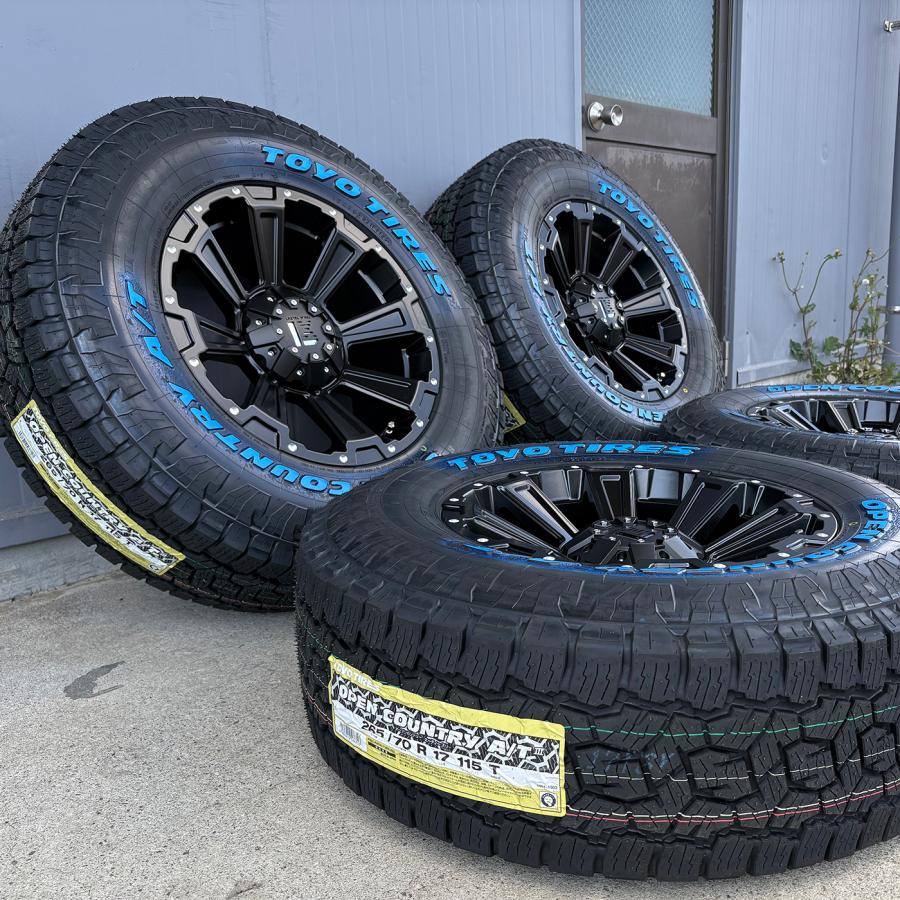 OPEN COUNTRY 【新品】ランクル250 17インチ タイヤホイール 4本セット