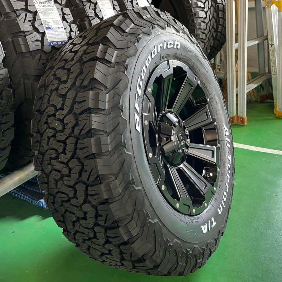 ランクル300（GX,AX,VX,ZX,GRスポーツ）17インチ タイヤホイールセット 4本セット 1台分 BF Goodrich ALLTERRAIN KO2 265/70R17 LEXXEL DeathRock｜wat｜05