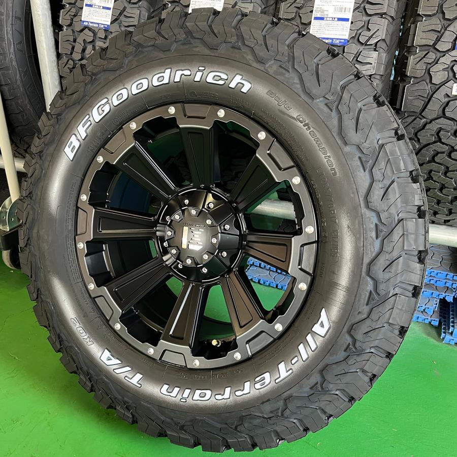 ランクル300（GX,AX,VX,ZX,GRスポーツ）17インチ タイヤホイールセット 4本セット 1台分 BF Goodrich ALLTERRAIN KO2 265/70R17 LEXXEL DeathRock｜wat｜06