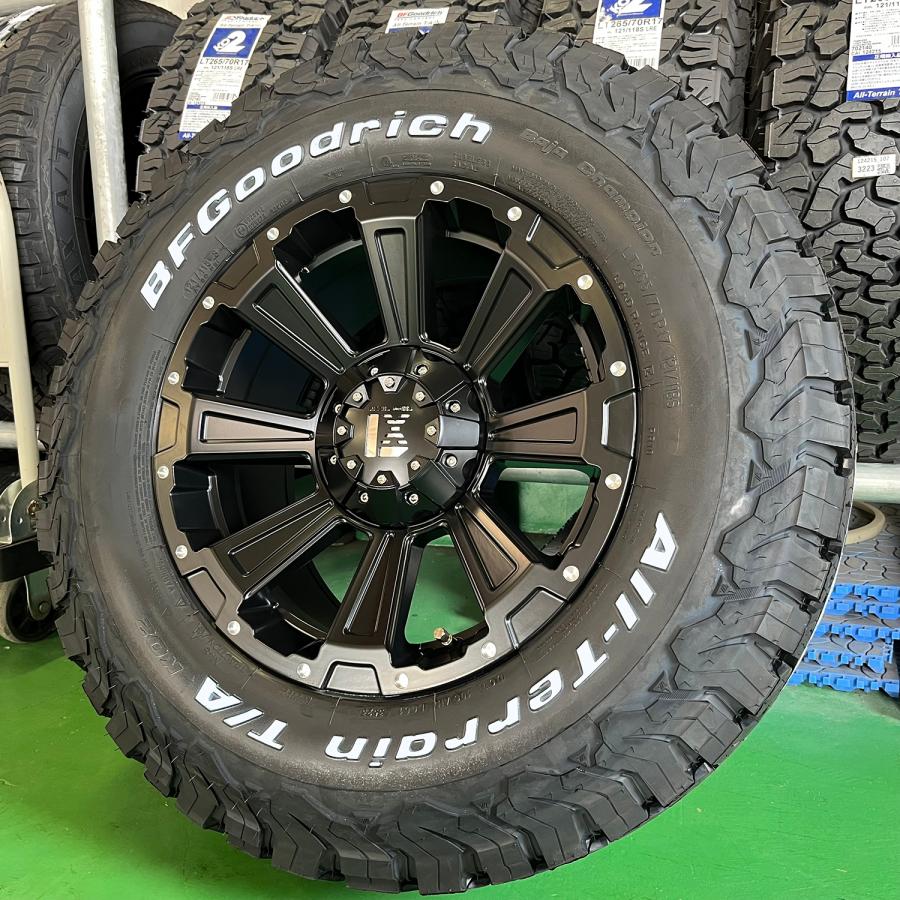 ランクル300（GX,AX,VX,ZX,GRスポーツ）17インチ タイヤホイールセット 4本セット 1台分 BF Goodrich ALLTERRAIN KO2 265/70R17 LEXXEL DeathRock｜wat｜07