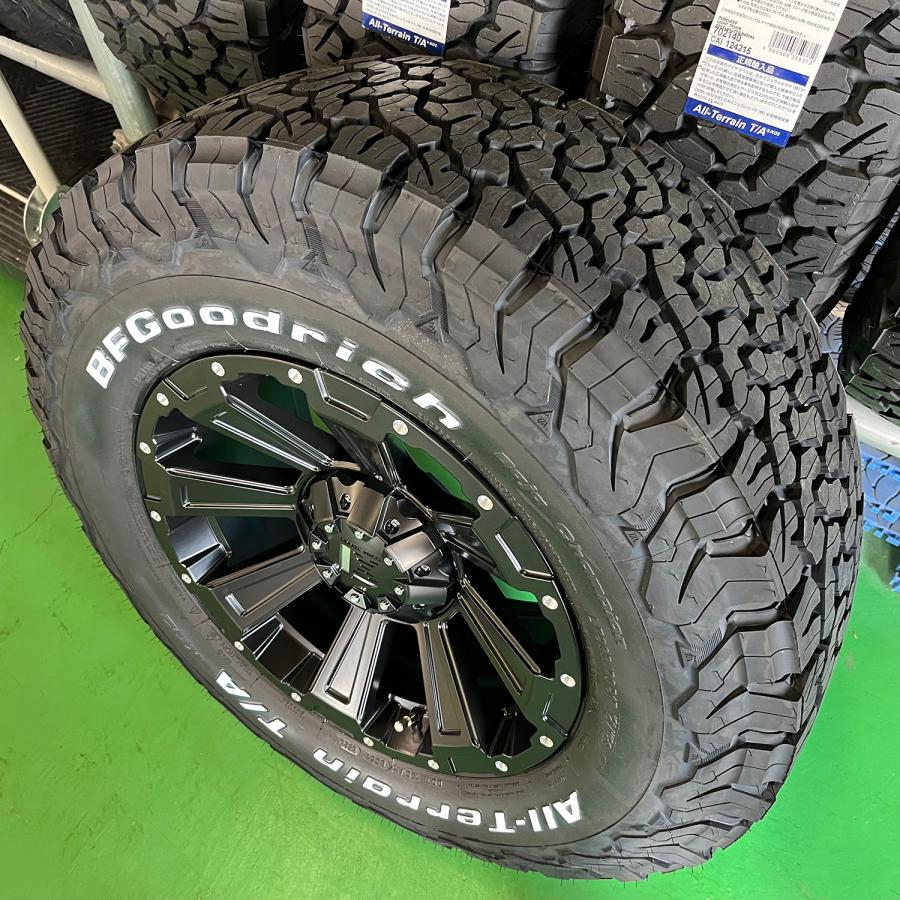 ランクル300（GX,AX,VX,ZX,GRスポーツ）17インチ タイヤホイールセット 4本セット 1台分 BF Goodrich ALLTERRAIN KO2 265/70R17 LEXXEL DeathRock｜wat｜08