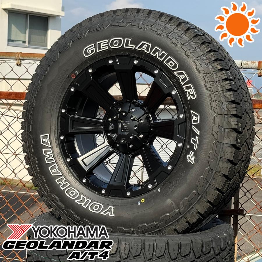 GEOLANDAR ラングラー JK JL 17インチ タイヤホイール 4本セット