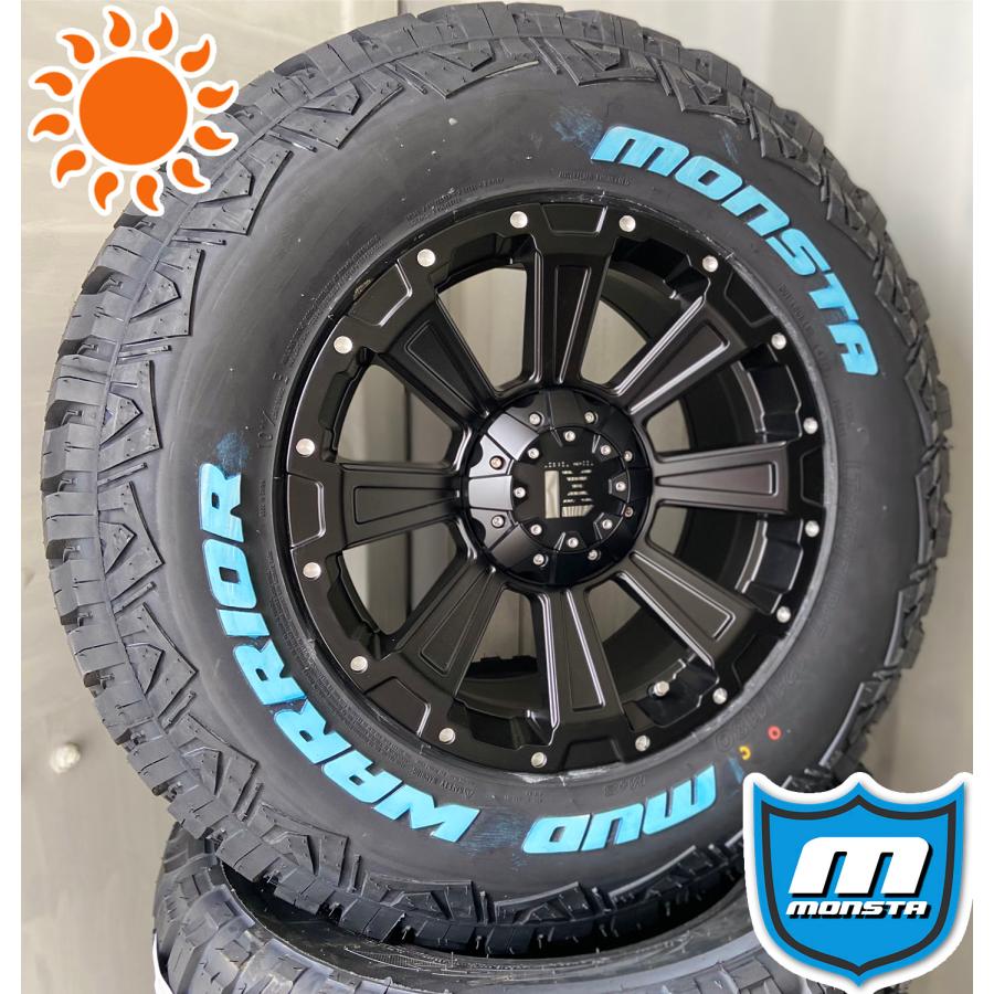 MONSTA TYRES 夏タイヤセット ラングラー（JK，JL）17インチ タイヤ 