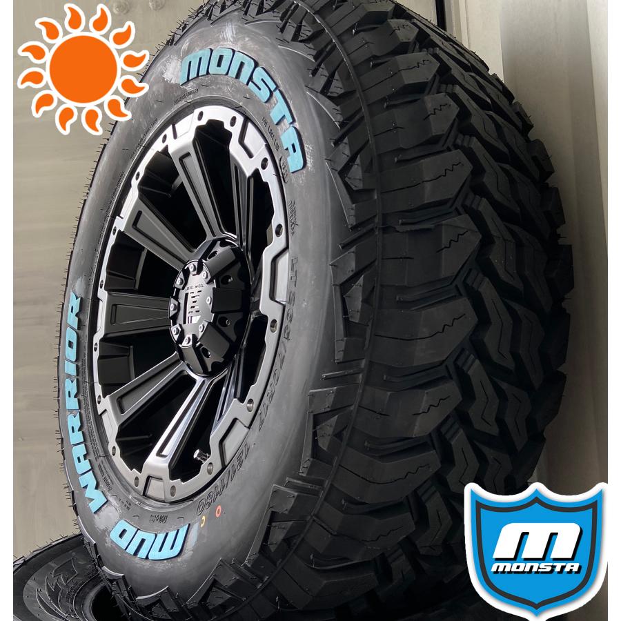 MONSTA TYRES 夏タイヤセット ラングラー（JK，JL）17インチ タイヤ 