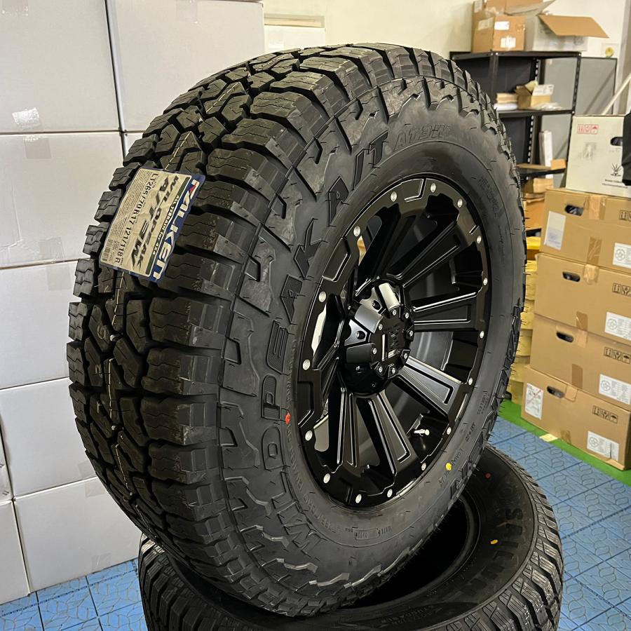 ハイラックス タイヤホイールセット プラド FJ H3 17インチ 新品 4本 