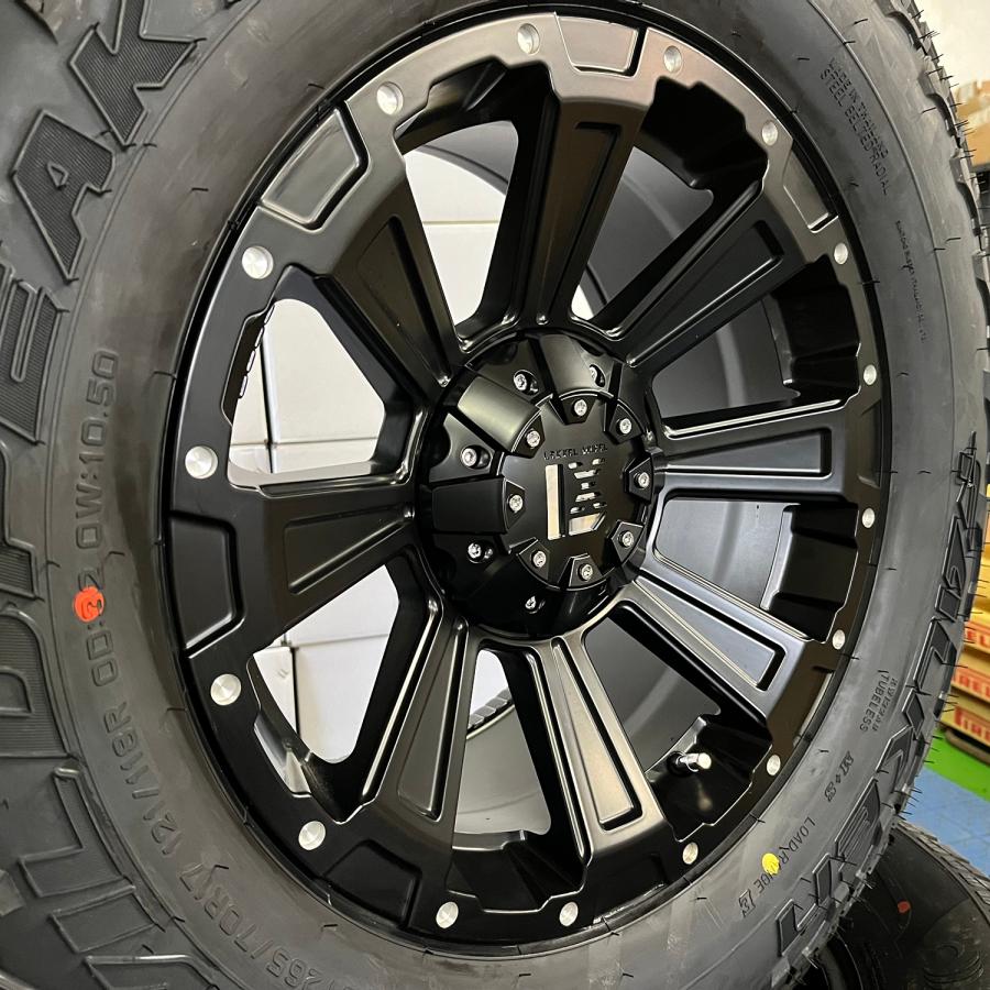 ハイラックス　プラド　タイヤ・ホイールセット 265/70R17 ハイラックス タイヤホイールセット プラド FJ H3 17インチ 新品 4本