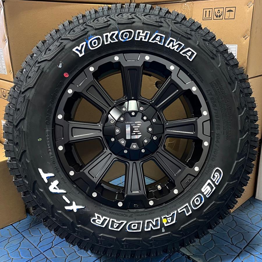 GEOLANDAR 人気 デリカ D5 新品 16インチ タイヤホイールセット